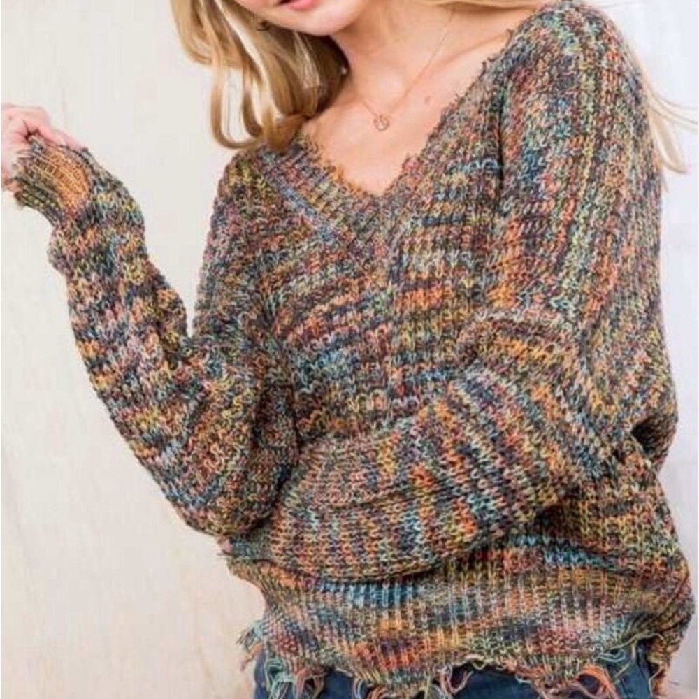 Pink Lily Sweater